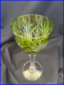 Saint -Louis, modèle Chantilly 1958 verre cristal, taillé main, soufflé bouche