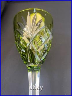 Saint -Louis, modèle Chantilly 1958 verre cristal, taillé main, soufflé bouche
