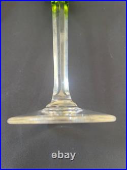 Saint -Louis, modèle Chantilly 1958 verre cristal, taillé main, soufflé bouche