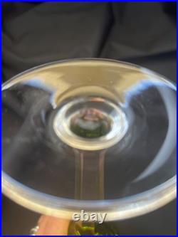 Saint -Louis, modèle Chantilly 1958 verre cristal, taillé main, soufflé bouche