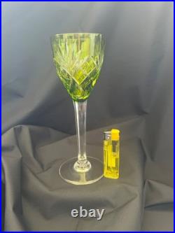 Saint -Louis, modèle Chantilly 1958 verre cristal, taillé main, soufflé bouche