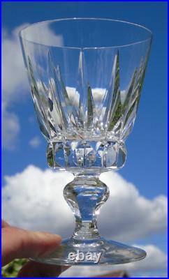 Saint Louis modèle Guernesey 6 verres à vin rouge en cristal Haut. 13,2 cm