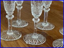 Saint Louis modèle Tommy lot de 6 flûtes à champagne état proche du neuf