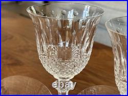 Saint Louis modèle Tommy lot de 6 verres à eau 17cms état proche du neuf