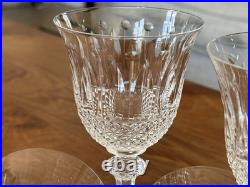 Saint Louis modèle Tommy lot de 6 verres à eau 17cms état proche du neuf
