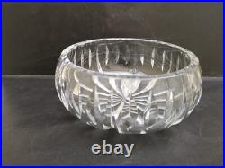 Saladier coupe cristal taillé signé Saint Louis diamètre 22 cms Hauteur 10 cms