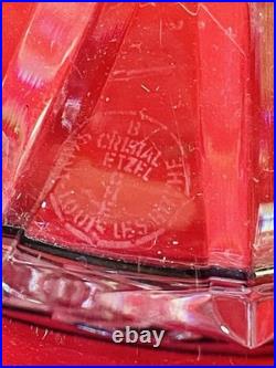 Seau à glace Champagne Cristal Etzel Bitche Saint Louis taillé main