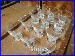 Serie De 12 Verres A Porto En Cristal Saint Louis Modele Diamant Serie De 12 Verres A Porto En Cristal Saint Louis Modele Diamant