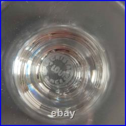 Série De 8 Verres À Vin Blanc Cristal De St Louis À Côtes Plates Modèle Caton Série De 8 Verres À Vin Blanc Cristal De St Louis À Côtes Plates Modèle Caton