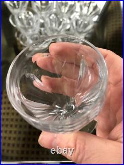 Série de 10 Verres Cristal Saint Louis Modèle Béarn Série de 10 Verres Cristal Saint Louis Modèle Béarn