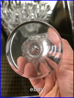 Série de 10 Verres Cristal Saint Louis Modèle Béarn Série de 10 Verres Cristal Saint Louis Modèle Béarn