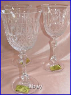 Série de 6 verres à vin eau cristal Lorraine Yvan (Tommy pour St-Louis) neufs Série de 6 verres à vin eau cristal Lorraine Yvan (Tommy pour St-Louis) neufs