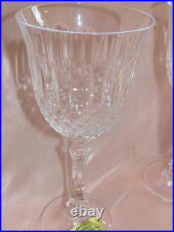 Série de 6 verres à vin eau cristal Lorraine Yvan (Tommy pour St-Louis) neufs Série de 6 verres à vin eau cristal Lorraine Yvan (Tommy pour St-Louis) neufs