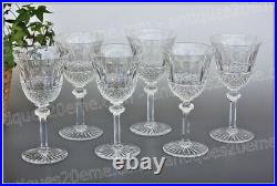 Série de 6 verres à vin n°3 en cristal de St Louis modèle Tommy 17 cm