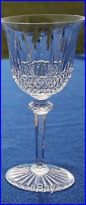 Série de 6 verres à vin n°4 en cristal de Saint Louis modèle Tommy 15 cm