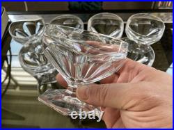 Série de 8 Coupes Champagne Cristal Saint Louis Modèle Béarn Série de 8 Coupes Champagne Cristal Saint Louis Modèle Béarn