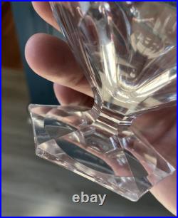 Série de 8 Coupes Champagne Cristal Saint Louis Modèle Béarn