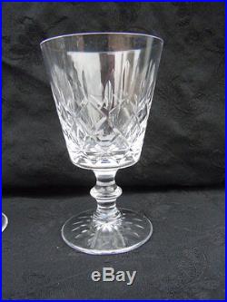 Service 26 verres cristal taillé Saint-Louis 19ème