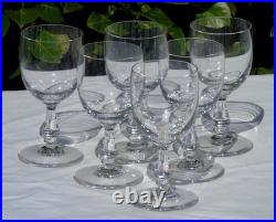 Service 6 verres cristal de Saint Louis modèle Lucrèce H 15,5 (Prix de 6 verres)