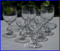 Service 6 verres cristal de Saint Louis modèle Lucrèce H 15,5 (Prix de 6 verres)