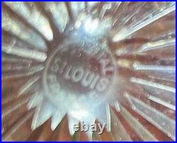 Service Saint-Louis modèle Tommy Carafe et ses 5 verres cristal doublé rubis
