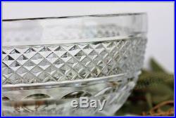 Service à glace en cristal de St Louis Trianon (coupe + 6 coupelles) NEUF +boîte