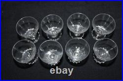 Service à liqueur ancien, cristal de Saint Louis modèle DIAMANT, carafe verres