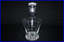 Service à liqueur ancien, cristal de Saint Louis modèle DIAMANT, carafe verres