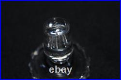 Service à liqueur ancien, cristal de Saint Louis modèle DIAMANT, carafe verres