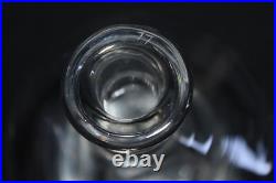 Service à liqueur ancien, cristal de Saint Louis modèle DIAMANT, carafe verres