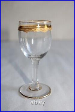 Service à liqueur cristal de Saint Louis modèle Roty, carafe et 12 verres