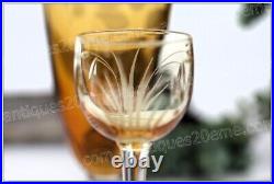 Service à liqueur en cristal de St Louis modèle 261 Liquor set