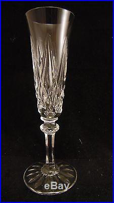 Service de 6 flutes à champagne en cristal de Saint St Louis modèle Provence
