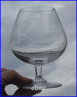 Service de 6 verres à cognac en cristal de Saint Louis Haut. 13 cm