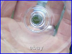 Service de 6 verres à cognac en cristal de Saint Louis Haut. 13 cm