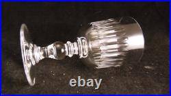 Service de 6 verres à eau en cristal de Saint Louis modèle Sisley