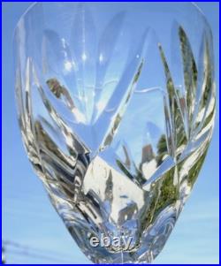 Service de 6 verres à vin blanc en cristal de Saint Louis modèle Monaco Signés