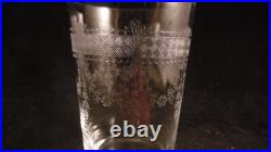 Service de 9 gobelets en cristal de Saint Louis modèle Papin 10 cm