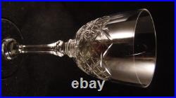 Service de 9 verres a vin / porto en cristal de Saint Louis modèle Tiflis