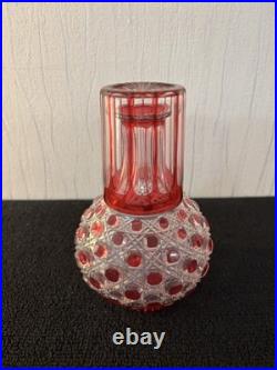 Service de nuit cristal overlay Saint Louis Baccarat Service de nuit cristal overlay Saint Louis Baccarat