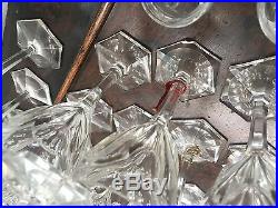 Service de verres en cristal de Saint Louis Model Joseph / Vaisselle /