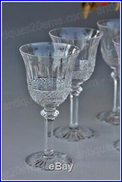 Set de 4 verres à vin de Bordeaux n°4 en cristal de St Louis modèle Tommy 15 cm