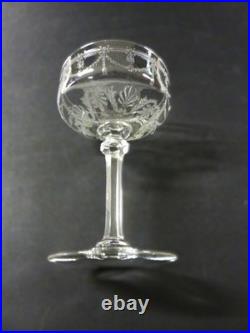 Set de 6 Coupes à Champagne en cristal de Saint Louis / Modèle Anvers N°1 Set de 6 Coupes à Champagne en cristal de Saint Louis / Modèle Anvers N°1