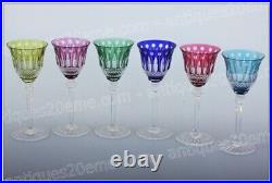 Set de 6 verres à Porto en cristal de St Louis Tommy 16,5 cm Aperitif glasses