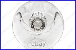 Six verres à eau n°2 Chantilly par Saint-Louis. Six water glasses n°2 Chantilly