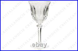 Six verres à vin n°4 Tommy par Saint-Louis. Six wine glasses n°4 Tommy