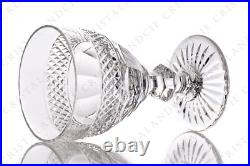 Six verres à vin n°4 Trianon par Saint-Louis. Six wine glasses n°4 Trianon