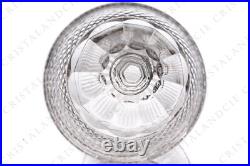 Six verres à vin n°4 Trianon par Saint-Louis. Six wine glasses n°4 Trianon