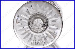 Six verres à vin n°4 Trianon par Saint-Louis. Six wine glasses n°4 Trianon