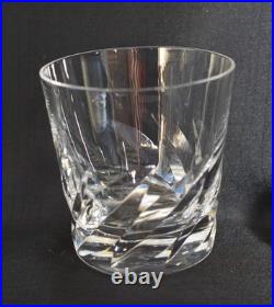 Six verres à whisky en cristal ST LOUIS Six verres à whisky en cristal ST LOUIS
